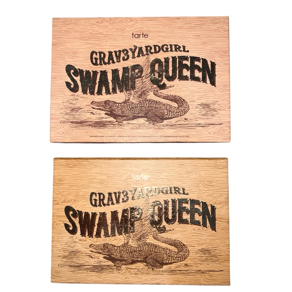 NWB Tarte Graveyardgirl Swamp Queen Palette Full Face Eyeshadow Limited Edition - Picture 4 of 7